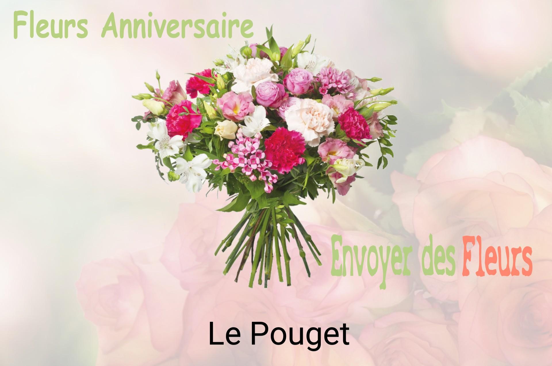Bouquet de fleurs d’anniversaire livré à Le Pouget